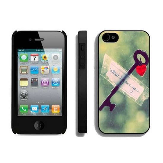 Valentine Key iPhone 4 4S Cases BSQ